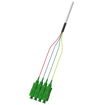 Conjunto de cabos de gotas de micro-furdão de fibra óptica